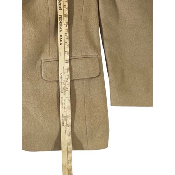 Kingsridge The Toggery Mens Blazer Approx Size 42 100% Camel Hair Vintage READ - Picture 9 of 15